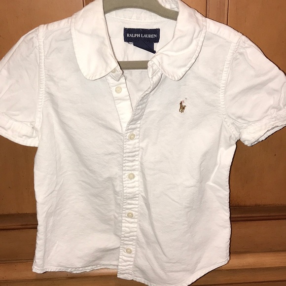 4t white dress shirt